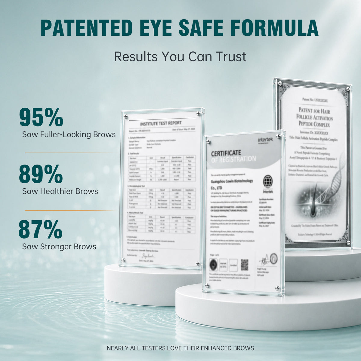 Eyebrow Growth Enhaning Serum with Peptide & Hyaluronic Acid, 5 mL