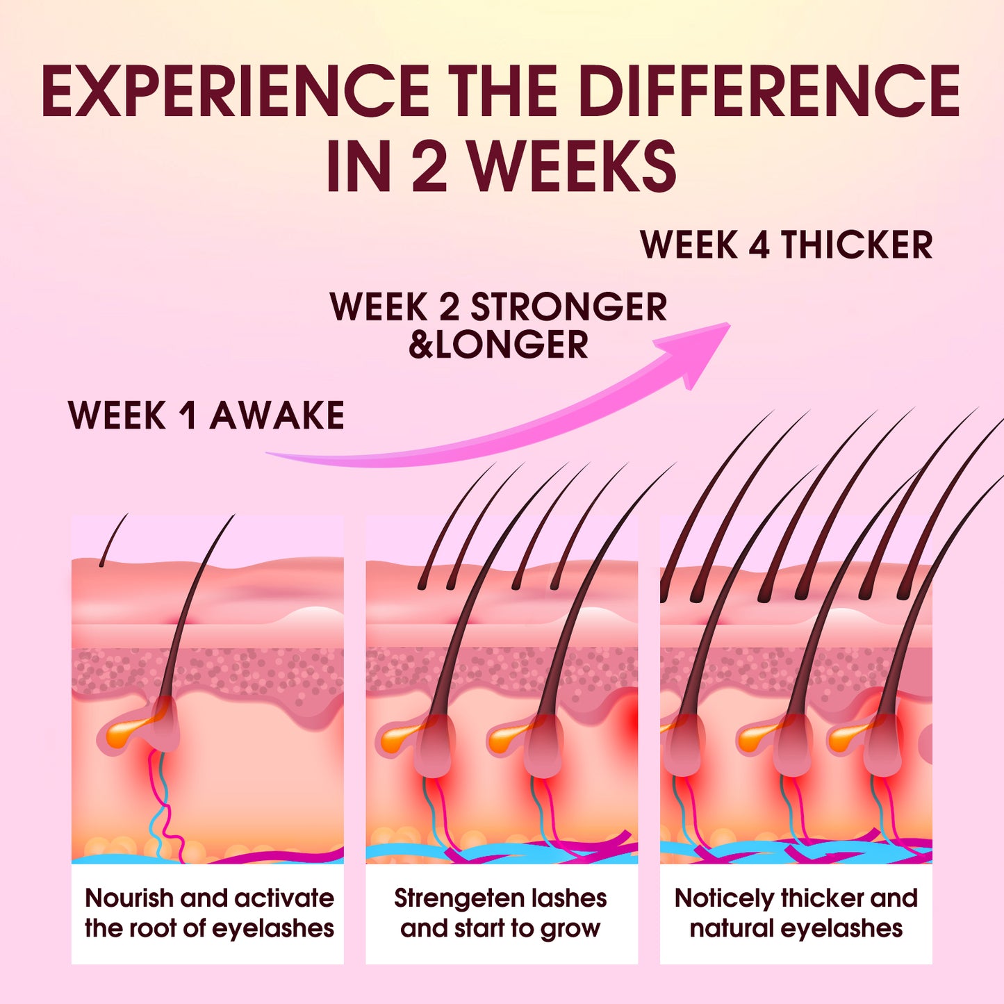 Biysber Lash Serum for Eyelash Growth