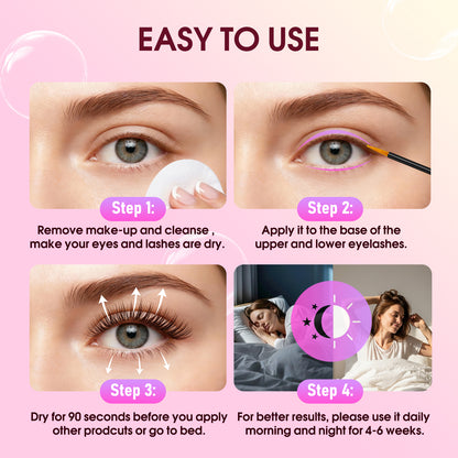 Biysber Lash Serum for Eyelash Growth
